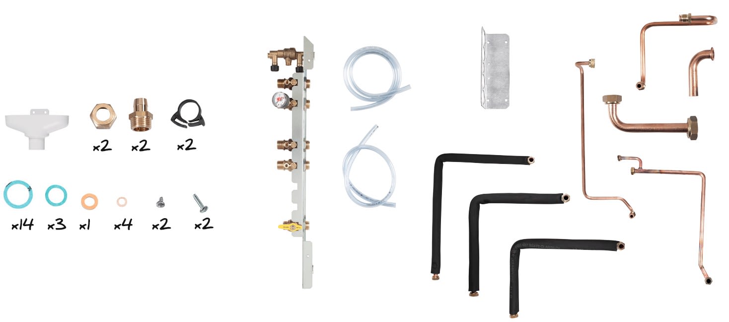 Chappee - Kit de raccordement à gauche