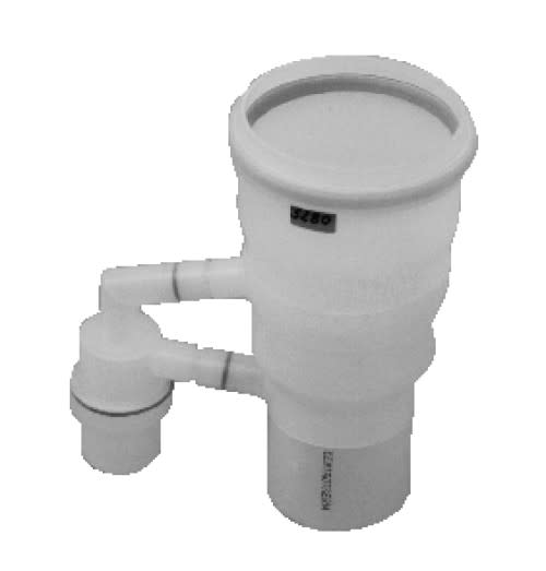 Chappee - Kit clapet 110 / 80 avec siphon