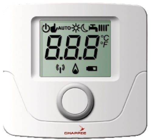 Chappee - Sonde d?ambiance filaire programmable Sempra Nova HTE