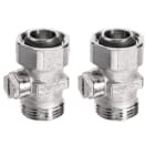 Chappee - Pack 3 pour type Samba 6 orifices 2 vannes droites d?isolation radiateur