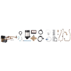 Chappee - Kit vanne 3 voies interne HEE JA84