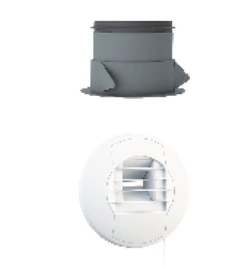Chappee - Bouche hygro pour salle de bains 5/40/30 m3/h