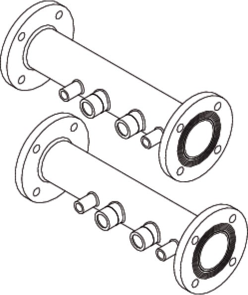 Chappee - Collecteur départ retour 1 chaudière 90 / 110 kW