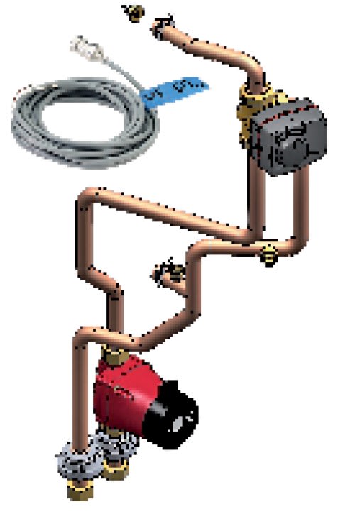 Chappee - Kit vanne 3 voies proportionnelle intégrable pour plancher chauffant