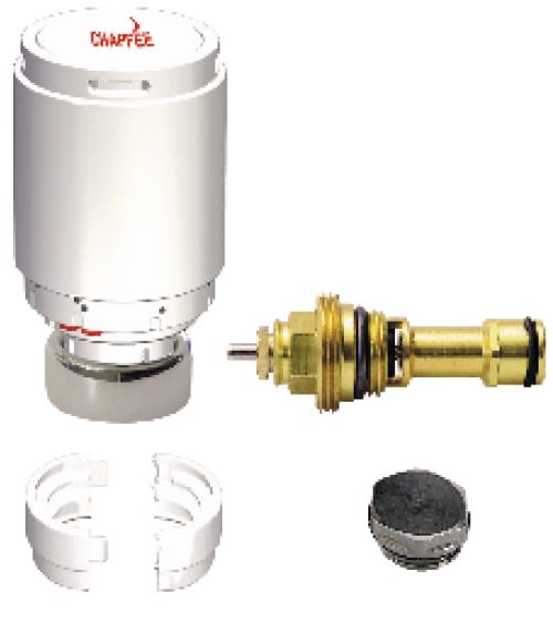 Chappee - Pack 1 pour type Samba 6 orifices avec tête thermostatique