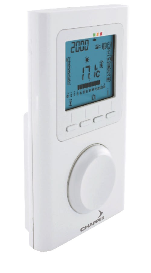 Chappee - Thermostat d?ambiance sans fil avec programme hebdomadaire liaison radio