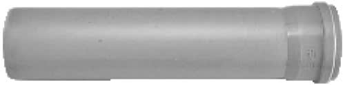 Chappee - Rallonge 2000 mm pour tuyau rigide, PPs SAS 110N, DN 110, l = 2000 mm