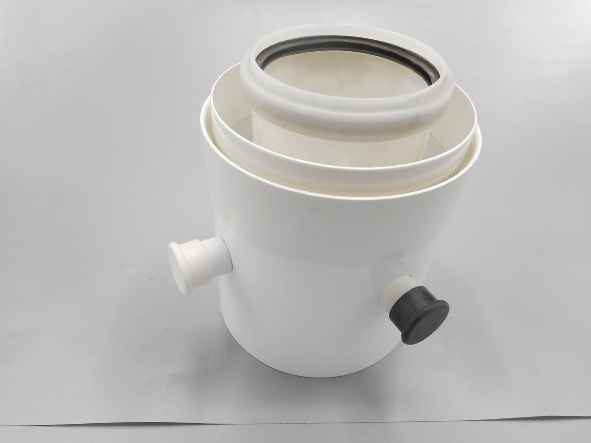 Chappee - Réhausseur avec prise de mesure 80/125 PPs/AL