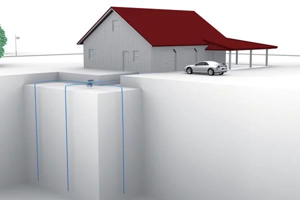 Elydan - Sonde verticale géothermique Terra Extrem Ø32 - 150M