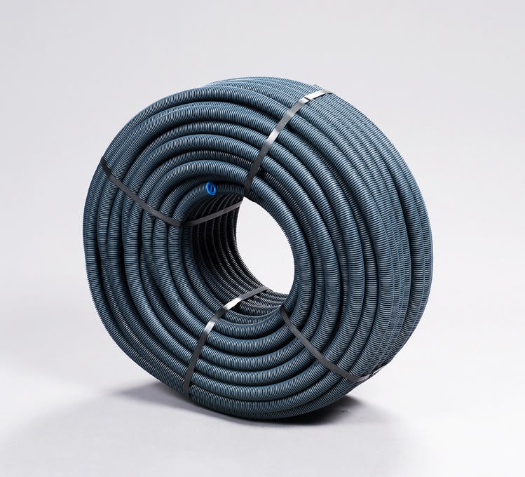 Elydan - JANOJET 3422 Gaine ICTA Ø20 Gris - Couronne 900M - Sans tire-fil