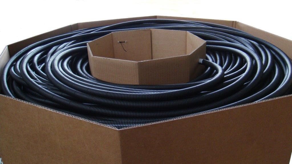 Elydan - JANOBOX 3422 Gaine ICTA grande longueur Ø16 - noire - 3200M - SANS tire-fil