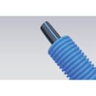 Elydan - POLYBLEU tube en PE100 pour eau potable pré-gainé 25x3 - 20 Bar - FP Ø40 - 25m