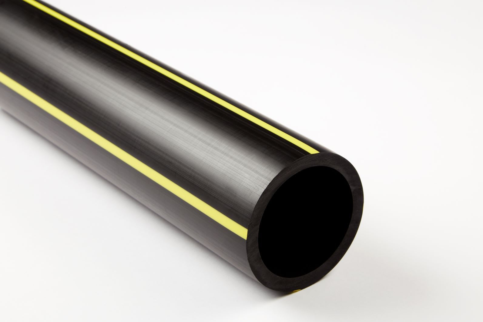 Elydan - PE100 GAZ tube pour distribution de gaz - 90x8,2 - MOP 10 Bar - Barre de 6 m