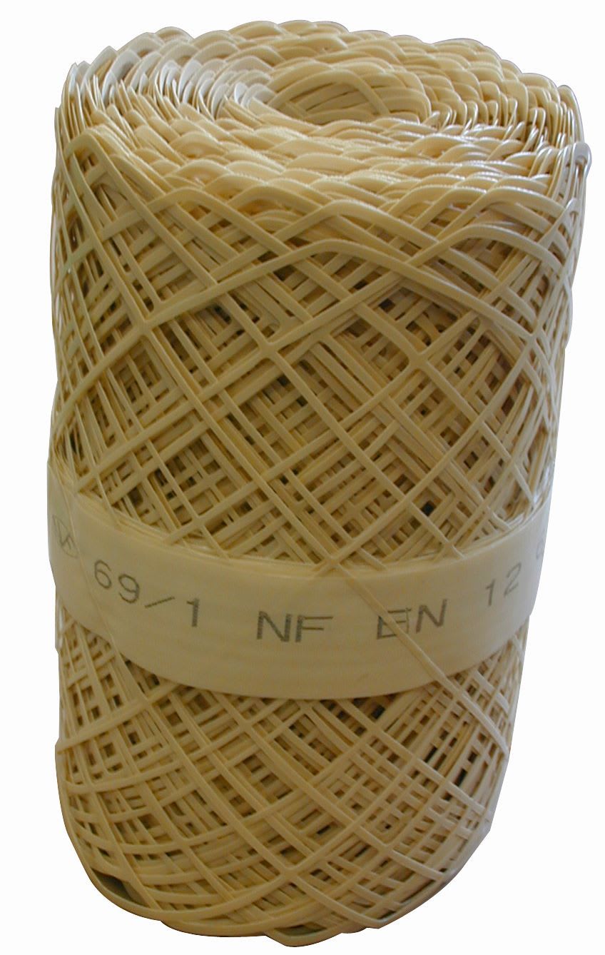 Elydan - Grillage avertisseur réseaux assainissement - Marron - Larg. 30 cm - Long. 100m