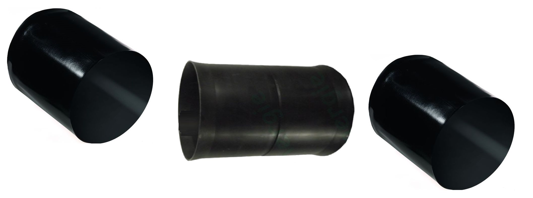 Elydan - Kit de raccordement bout-à-bout pour 2 couronnes DN200 puit climatique