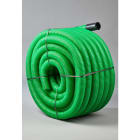 Elydan - Fourreau de protection réseaux télécoms DN40 - Couleur vert - Couronne 10m