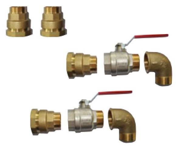 Elydan - Kit de liaison pour canalisation géothermique  1''1/4 - DN50