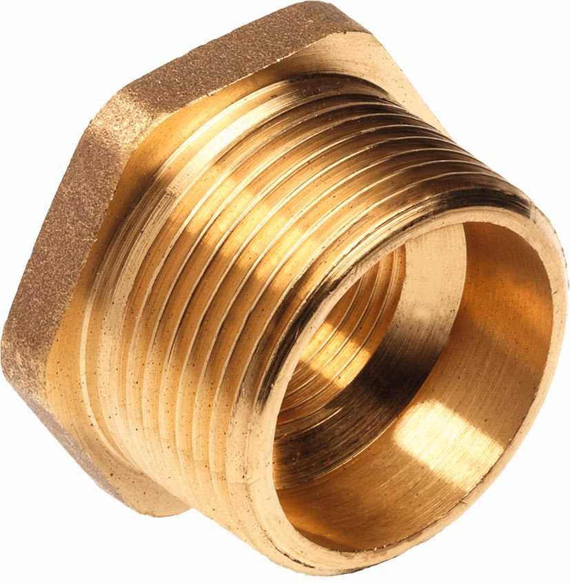 Elydan - TERRENDIS Réduction laiton à visser M1"1/4xF3/4"