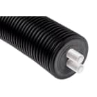 Elydan - TERRENDIS Canalisation préisolée sanitaire - Double - 140/32+25 PEX-A PN10