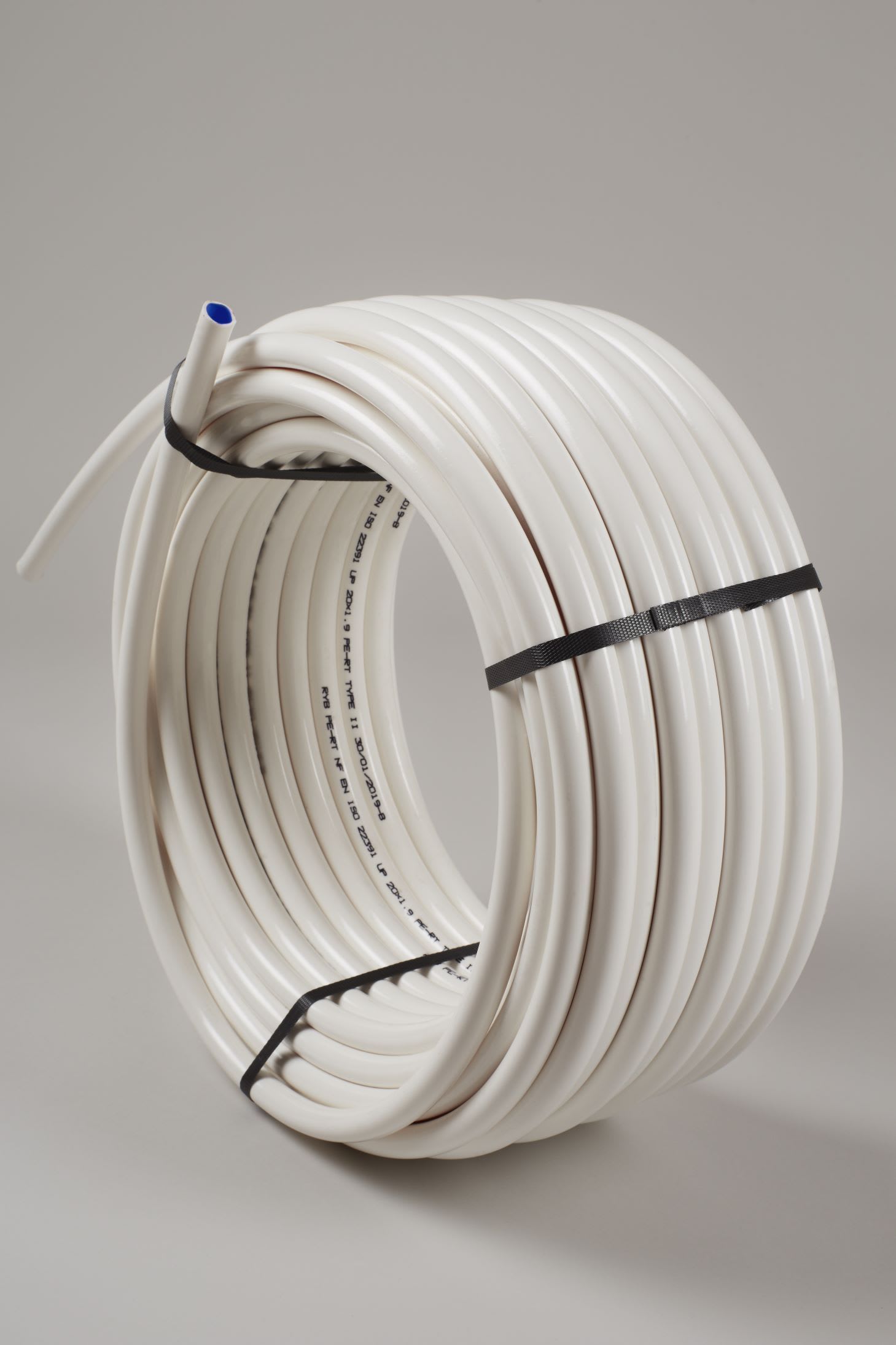 Elydan - CALINEO Tube PE-RT Ø12 - Sanitaire/Chauffage - Blanc intérieur Bleu - 100M