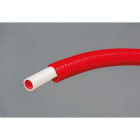 Elydan - CALINEO Tube PE-RT gainé Ø20 - Sanitaire/Chauffage - Blanc intérieur Rouge 50M