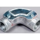 Elydan - Equerre lisse acier pour tube MRL 5557 Ø25