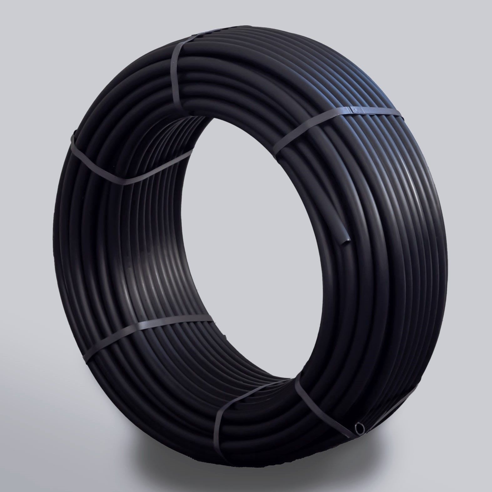 Elydan - POLYTER tube en PEBD pour irrigation/arrosage - 25x2,8mm - 6 Bar - Couronne 100m