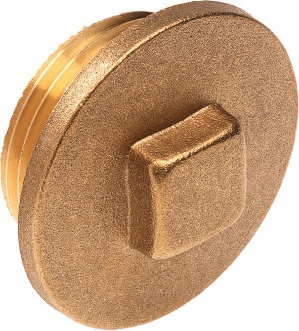 Elydan - TERRENDIS Bouchon laiton à visser M2"1/2 pour canalisation préisolée