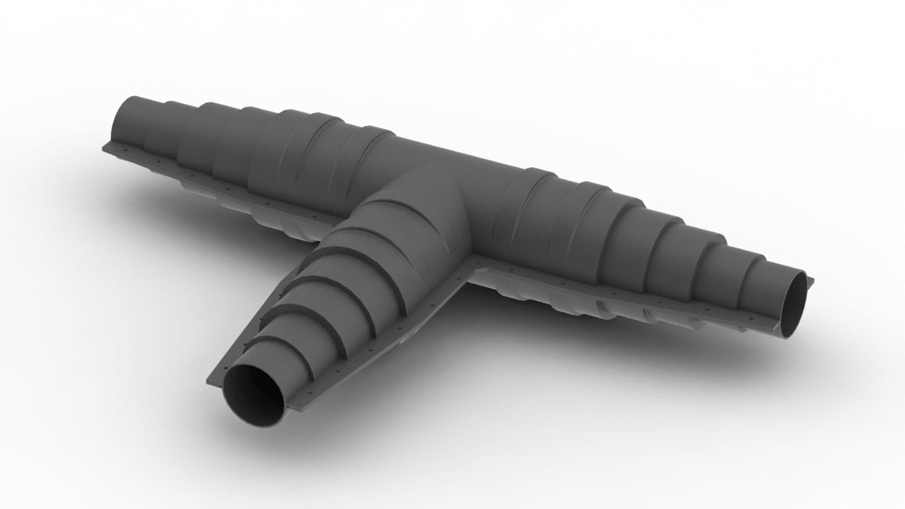 Elydan - KIT D'ISOLATION EN T 140/110/90 :pour tube pré-isolé raccordement en té