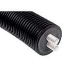 Elydan - TERRENDIS Canalisation préisolée sanitaire - Double - 160/50+40 PEX-A PN10