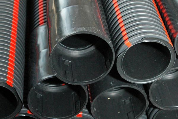 Elydan - Fourreau de protection TPC pour câbles électriques enterrés DN90 NBR - Barre 6M