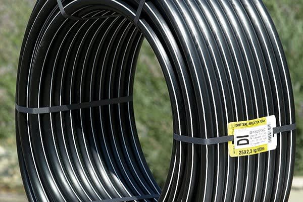 Elydan - DRIPTENE tube en PEHD pour irrigation-arrosage - 90x5,1 - 6 Bar - Couronne 100m