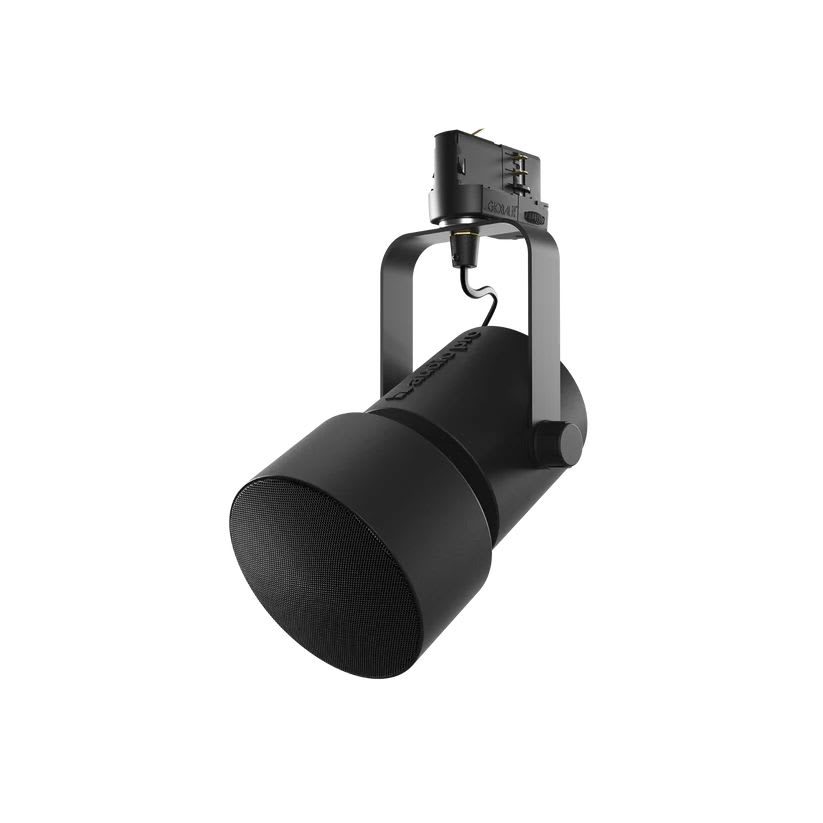 Audio Technica - Enceinte active orientable sans fil DECT-filaire - 12W - rail lum-mur - Noir