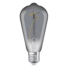 Ledvance - LED CLASSIC OSRAM 1906 EDI10 Verre Fumé E27 3,4W 1800K 100lm