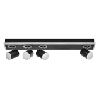 Ledvance - LDV Spot Mars 700 Quattro 59W/3000K 1800lm Noir orientable-Plafonnier LEDVANCE