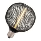 Ledvance - LED OSRAM 1906 Cage Noire Globe 125 Filament droit Gradable 3,5W 110lm 818 E27