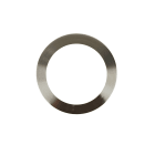 Ledvance - Downlight LED Universel D200 - Collerette d'habillage de couleur nickel brossé