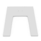 Ledvance - Pied en U pour luminaire sur pied Floor Standing Comfort Blanc (RAL 9003)