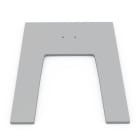 Ledvance - Pied en U pour luminaire sur pied Floor Standing Comfort Gris (RAL 9006)