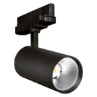Ledvance - Spot sur rail D68 20W/4000K 2400lm IRC90 24° 120lm/W, réflect. remplaçable Noir