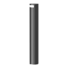 Ledvance - Borne ronde AR Bollard 180 80cm 9W/4000K 675lm ASYM 125° IP66/IK08 noir 50kh L80