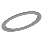 Ledvance - Downlight Comfort DN150: Collerette d'adapatation grise pour découpes ø150?175mm