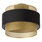Ledvance - Plafonnier Decor Hornet noir/doré avec douille E27 (lampe non fournie)