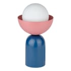 Ledvance - Luminaire à poser Decor Bowl bleu/rose avec douille E14 (lampe non fournie)