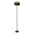 Ledvance - Luminaire sur pied Decor Hornet noir/doré avec douille E27 (lampe non fournie)