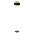Ledvance - Luminaire sur pied Decor Hornet noir/doré avec douille E27 (lampe non fournie)