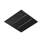 Ledvance - Panel IndiviLED 625 DALI 38W/4000K 4900lm UGR19 IRC90 Touch Dim Everloop Noir