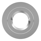 Ledvance - SPOT COMBO Recouvrable orientable IP65/IP5X collerette nickel brossé ronde Ø82mm