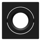 Ledvance - SPOT COMBO Recouvrable orientable IP65/IP5X - collerette noire carrée 82x82mm