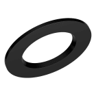 Ledvance - Downlight Comfort DN100: Collerette d'adapatation noire pour découpes ø100?125mm